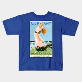 Germany Wants to See You Kids T-Shirt